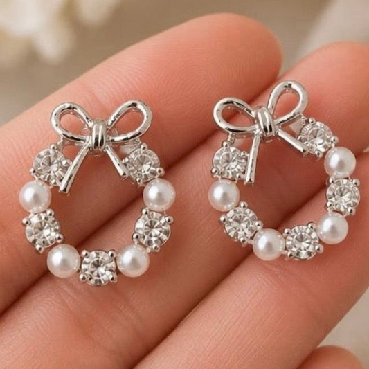 Elegant Bow Earrings for Women – Graceful Accessories to Elevate Your Style - GiftHubBrand