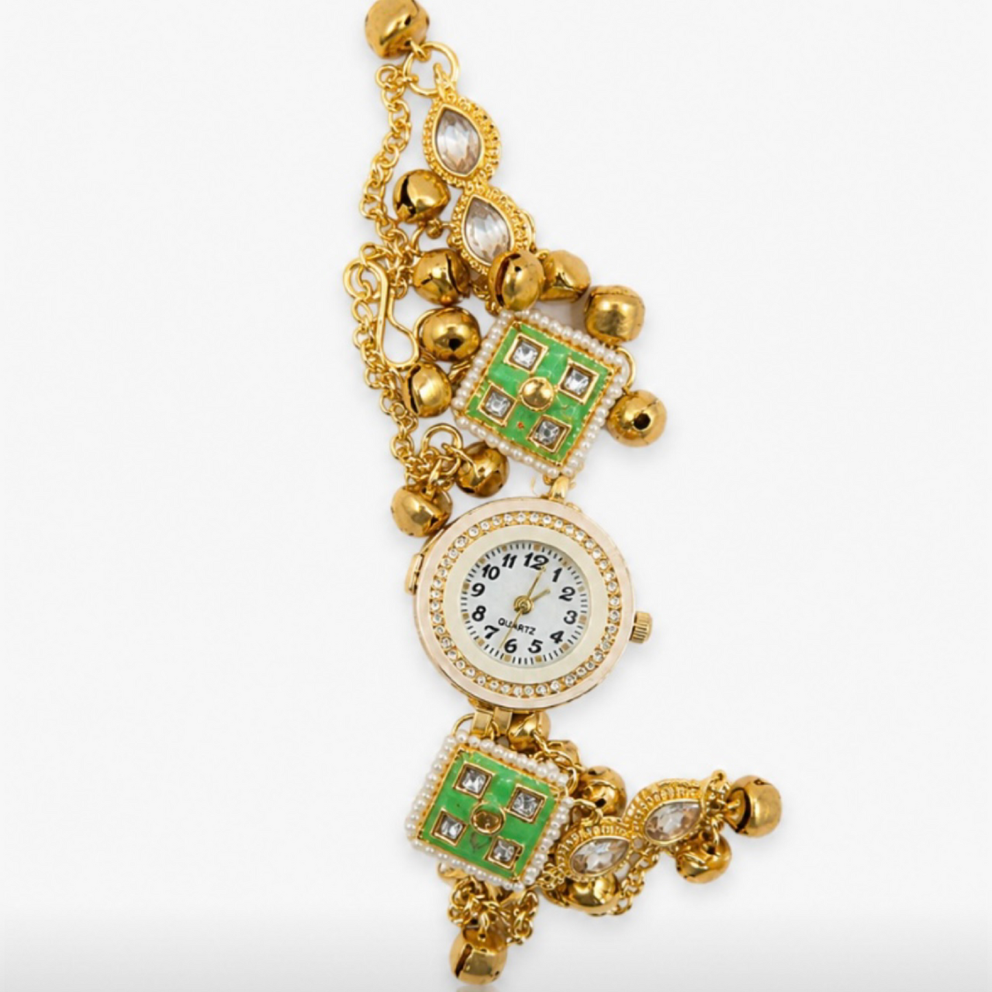 Elegant Gold Kashmiri Bracelet Watch for a Timeless Touch - GiftHubBrand